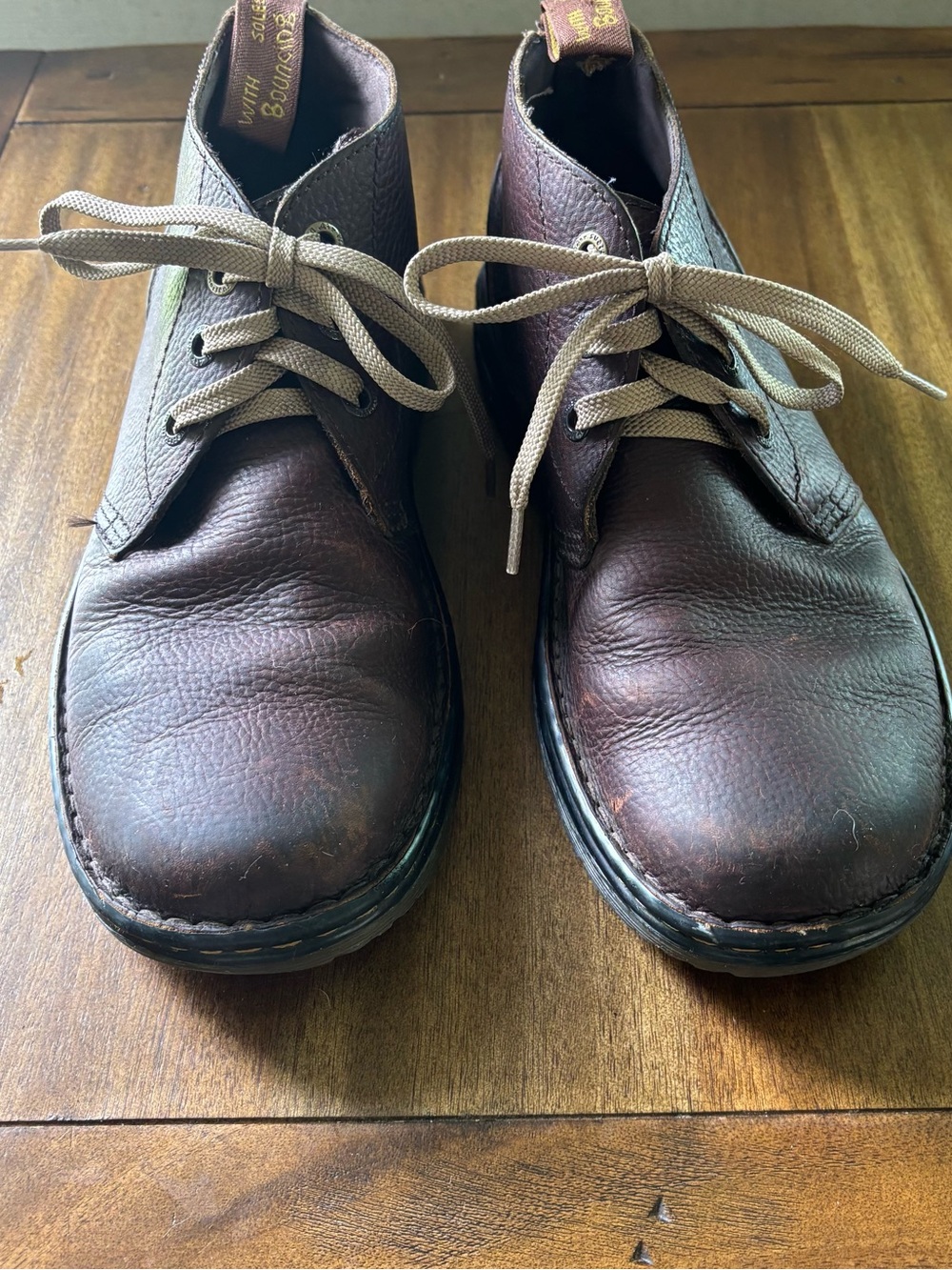 Dr. Martens Industrial Brown Leather Men’s Chukka Boots
